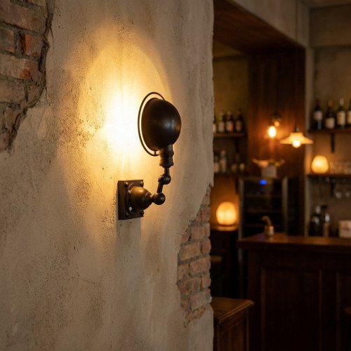 Nostaluce Industriele vintage Canberra Leeslamp | Nostalux.nl