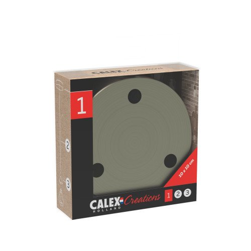 Plafondplaat triple brons