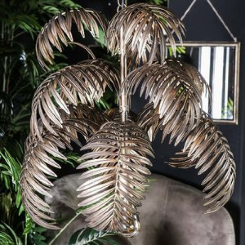 PTMD Salencia gold hanglamp palm