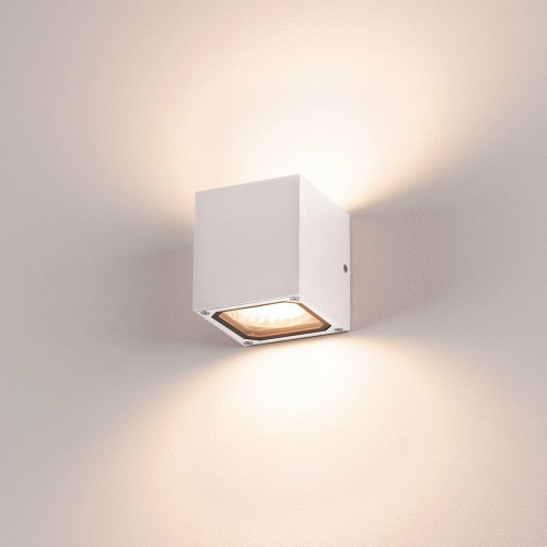 Buitenlamp Sitra Cube Wit 2xgx53