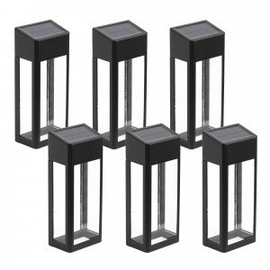 sfeerverlichting buiten - Set LED solar Wandlamp Zwart Solario - Nostalux solar buitenlampen sfeerverlichting buiten - Set LED solar Wandlamp Zwart Solario - Nostalux solar buitenlampen