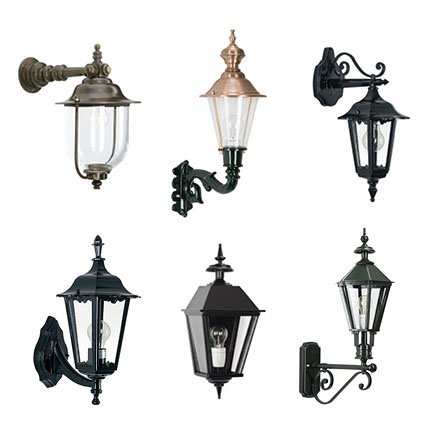 Wandverlichting klassiek/landelijk