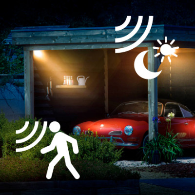 Buitenverlichting met sensor Buitenverlichting met sensor