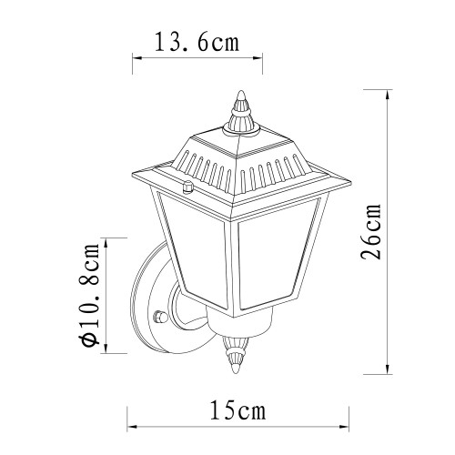 Buitenlamp Piccolo