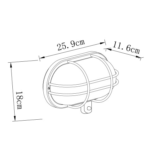 buitenverlichting met sensor - Sonn + sensor (7335) - KS Verlichting - Sensor verlichting Klassiek