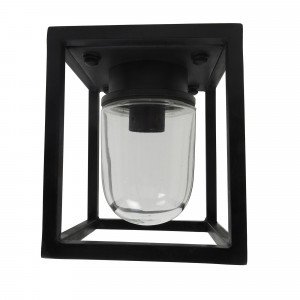 Messing Buitenlamp Ferryhill met vierkante vorm in zwarte kleur handgemaakte design lamp Messing Buitenlamp Ferryhill met vierkante vorm in zwarte kleur handgemaakte design lamp