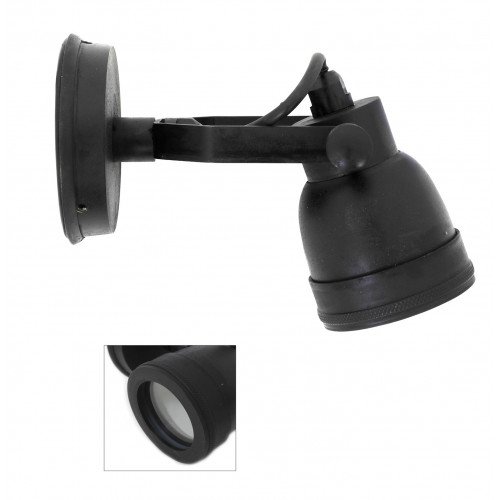 Indigo outdoor spot vintage zwart handgemaakte design lamp