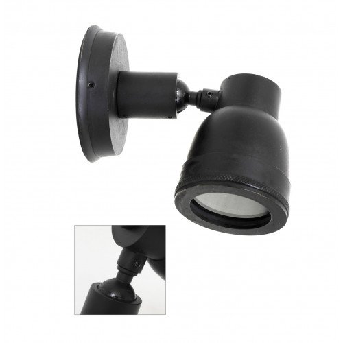 Indigo Swirl outdoor spot vintage zwart handgemaakte design lamp