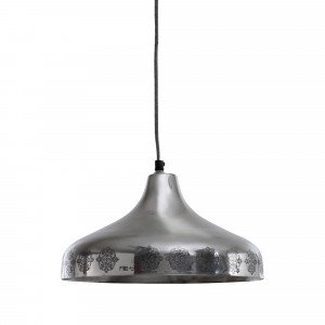 Koop de Alu Shiny Flat L hanglamp Ø28 cm – moderne, zilveren aluminium lamp met E27 fitting. Geschikt voor keuken, hal of woonkamer. Bestel online bij Nostalux!