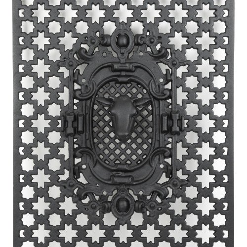 Deurrooster R 491 A Koeienkop H:103 x B:52 (5342) -  - Deurroosters