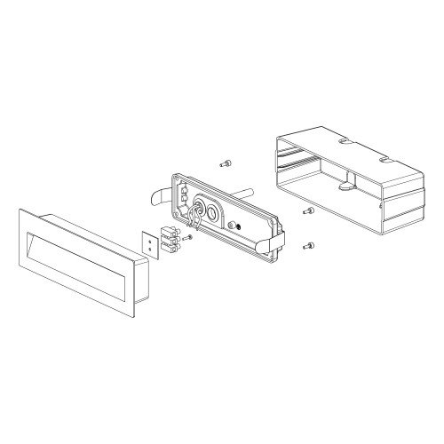 Element 2 M inbouwspot incl. LED