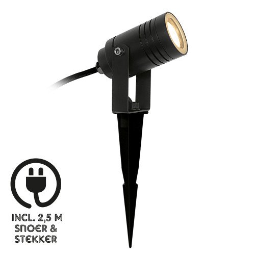 KS Beamy Black inclusief led lichtbron GU10