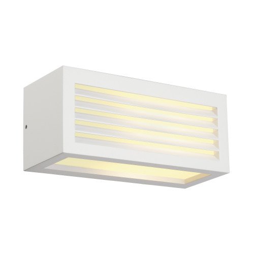 Buitenlamp Box-l E27 Wit 1xe27