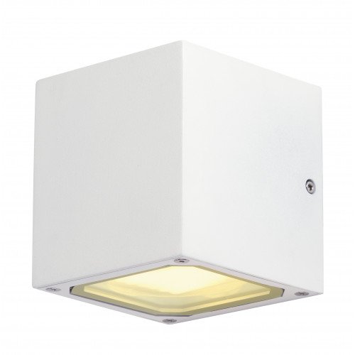 Buitenlamp Sitra Cube Wit 2xgx53