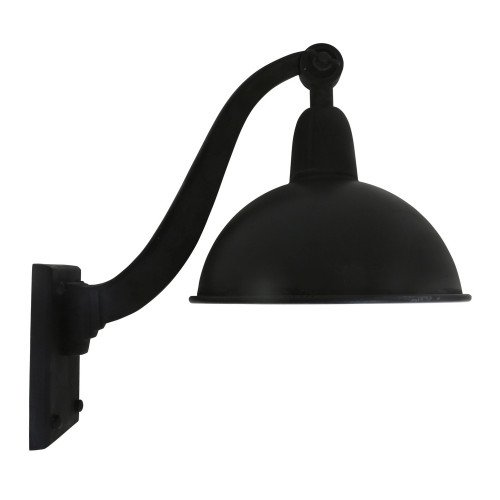 Retro wandlamp Halifax antique black | Nostalux.be