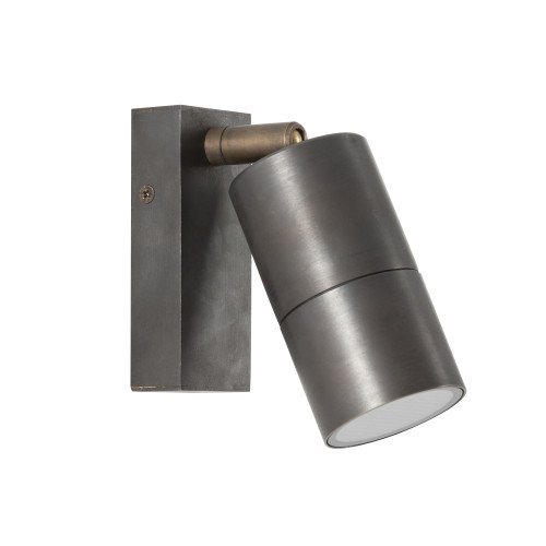 bronzen downlighterspot downligt voor buiten met gu10 fitting van het merk ks verlichting