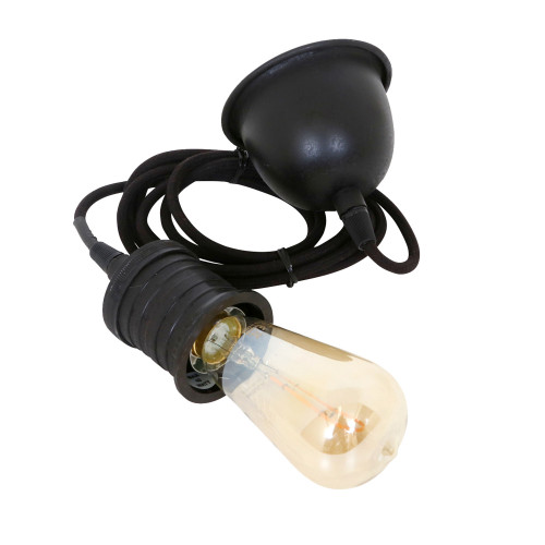 Wire & Holder antiek zwart