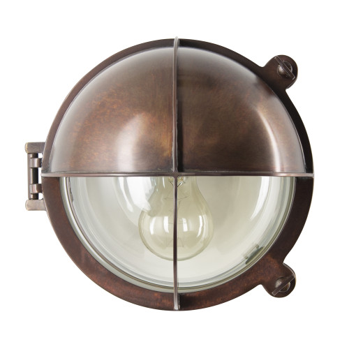 Scheepslamp Taylor antiek donker messing