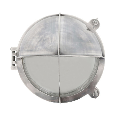 maritieme lampen - Scheepslamp Taylor antiek zilver - scheepsverlichting - Nostalux