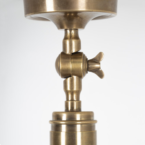 Wand/Plafondlamp Spot Emeli messing