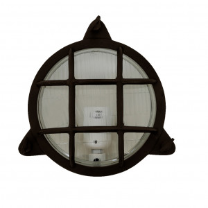 muur/plafond lamp Clipper gebrand brons