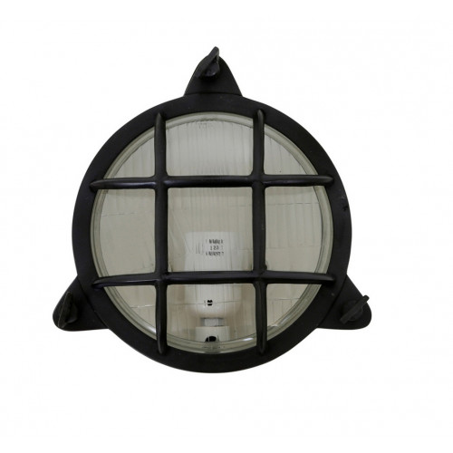 muur/plafond lamp Clipper antiek zwart