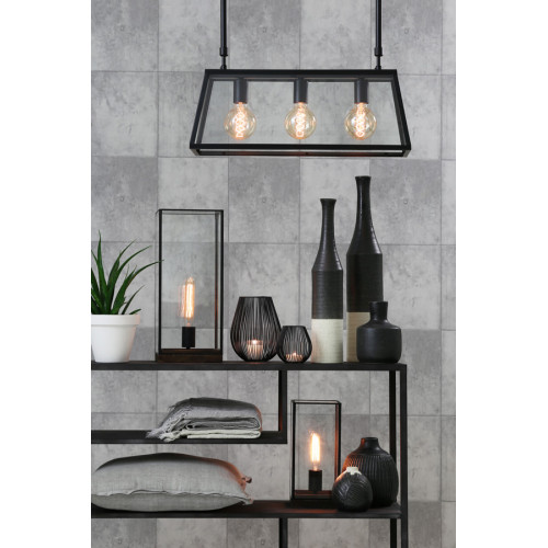 Hanglamp Svana S Zwart 3 fittingen