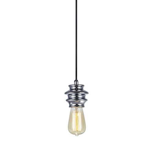  Hanglamp Fab 1-lichts chroom