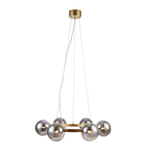 Circle hanglamp goud ronde moderne hanglamp binnenverlichting