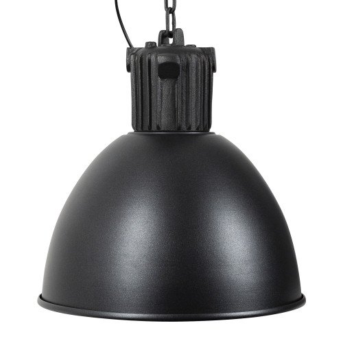 Aviator Industrie industriële lamp in antraciet kleur met ronde vorm en stoere uitstraling hanglamp