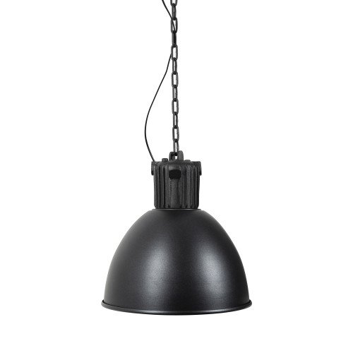 Aviator Industrie industriële lamp in antraciet kleur met ronde vorm en stoere uitstraling hanglamp