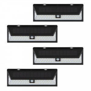 solys l led solar sensor lamp in zwarte kleur op zonne energie voordelige set solys l led solar sensor lamp in zwarte kleur op zonne energie voordelige set