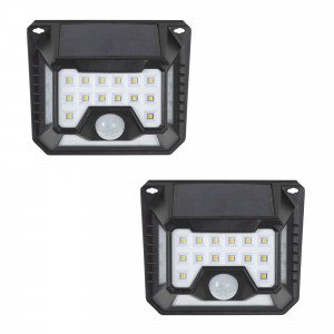 solys s led solar sensor lamp in zwarte kleur solys s led solar sensor lamp in zwarte kleur