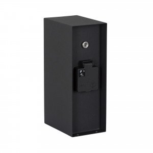 Charge Sensor Tuinstopcontact zwart Charge Sensor Tuinstopcontact zwart