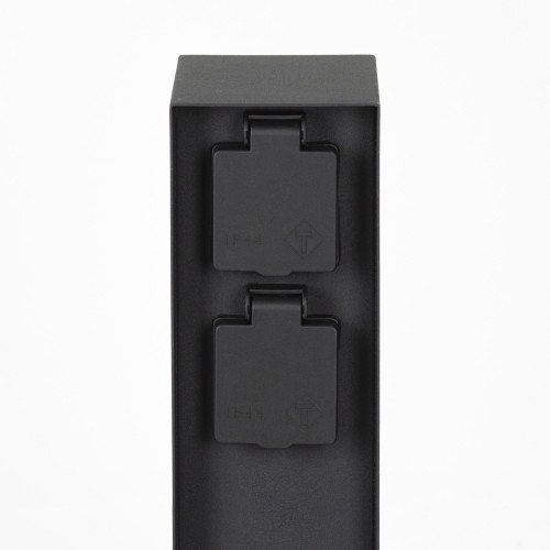 Charge Sensor Tuinstopcontact zwart
