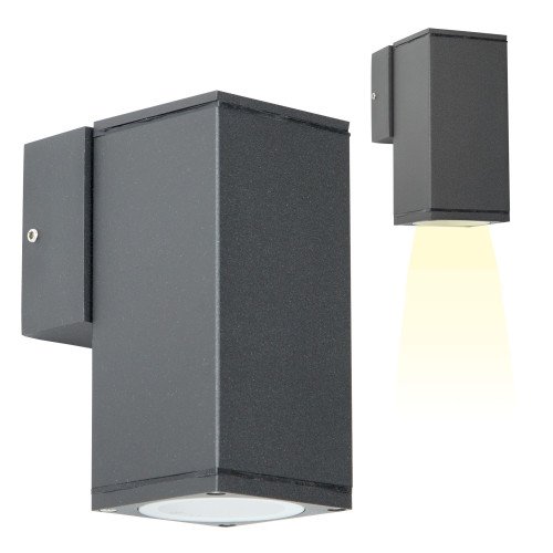 Buitenlamp Downlighter Kevin Antraciet