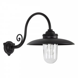 Stoere Stallamp Rhone buitenlamp Zwart Stoere Stallamp Rhone buitenlamp Zwart