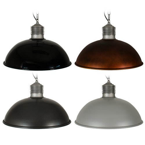 Industriele Hanglamp Zwart