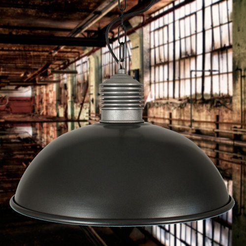 Industriele Hanglamp Antraciet