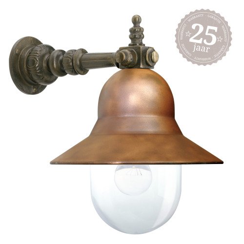 Bretagne Brons/Koper (7296) - KS Verlichting - Veranda verlichting aan Muur