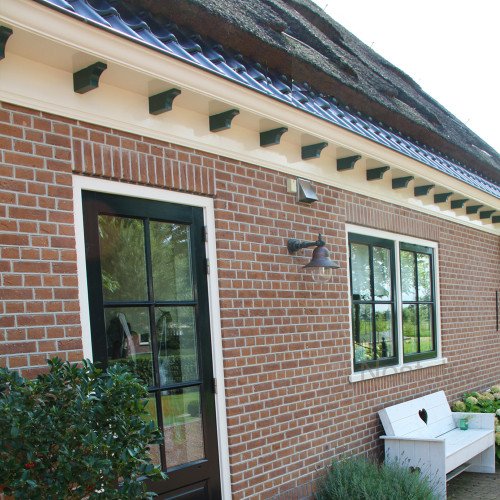 Bretagne Brons/Koper (7296) - KS Verlichting - Veranda verlichting aan Muur