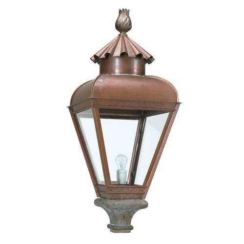 Lantaarn Jan van der Heijden XL - Buitenlamp vierkant roodkoper (5911-1447)