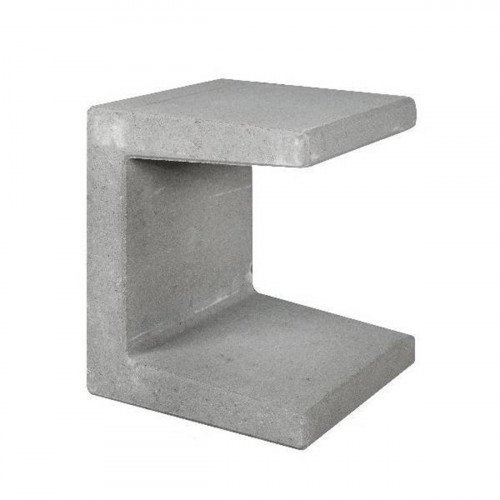 Betonelement voor brievenbus