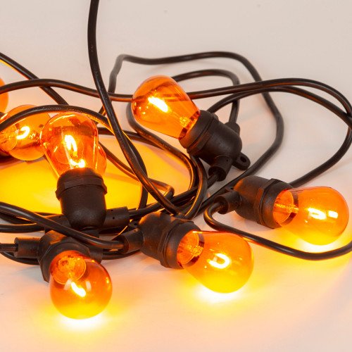 LED Feestverlichting 1 Watt - oranje