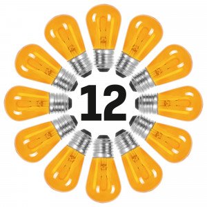 LED Feestverlichting 1 Watt - oranje