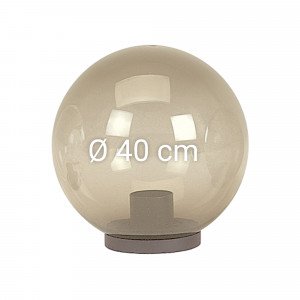 Tuinverlichting Bol fume Ø 40 incl. flens Tuinverlichting Bol fume Ø 40 incl. flens