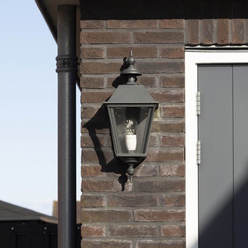 Buitenlamp vlak, Delft M Zwart - KS Verlichting