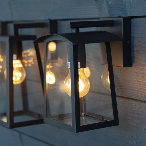 Zwarte design buitenlamp kopen? KS Motto 7593  | Nostalux.nl