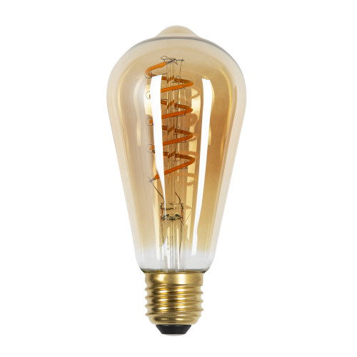 6-pack ledlamp Rustic Spiral - 4 Watt - 220 Lumen