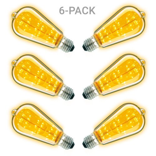6-pack Rustic led lamp 5882x6 - aanbieding ledlampen